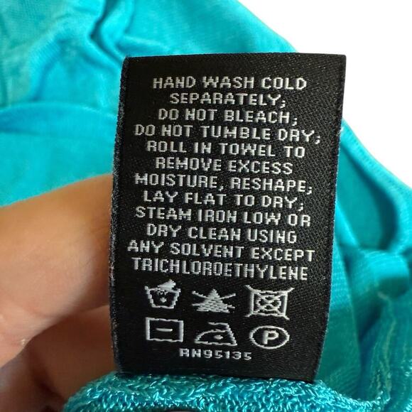 Lafayette 148 Sweater Tank Blue Coastal Preppy Prep Beach Fishermancore XL - Picture 7 of 9